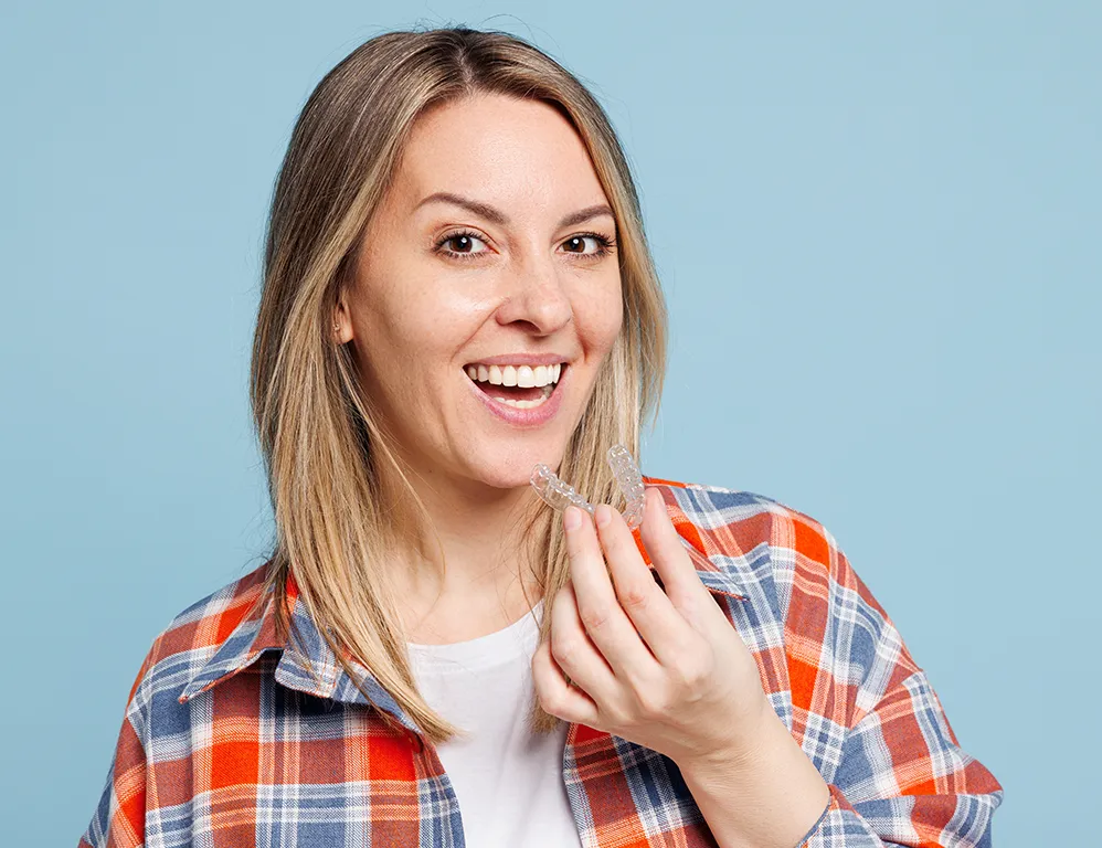 woman invisalign copy